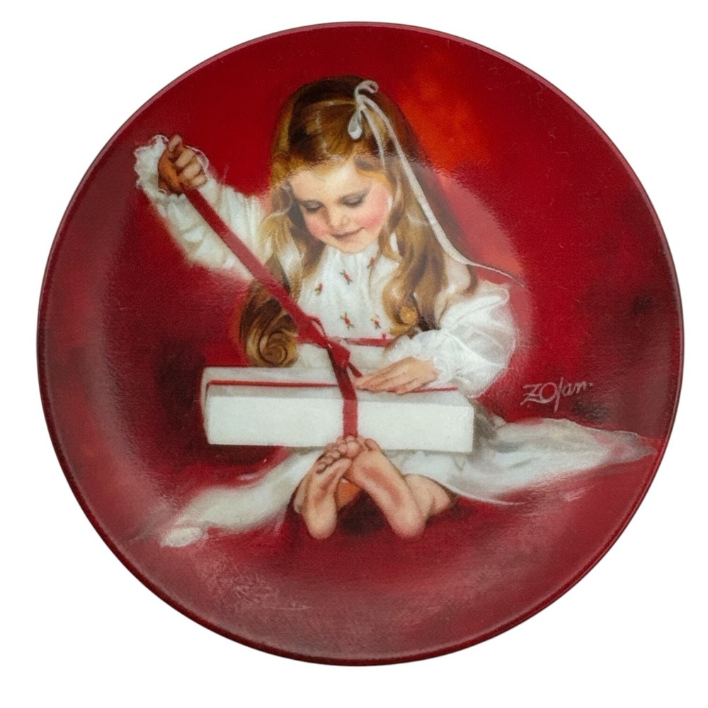 Zolan A Gift for Laurie 5th Plate in Best of Zolan Collection 1987 Box 2922
